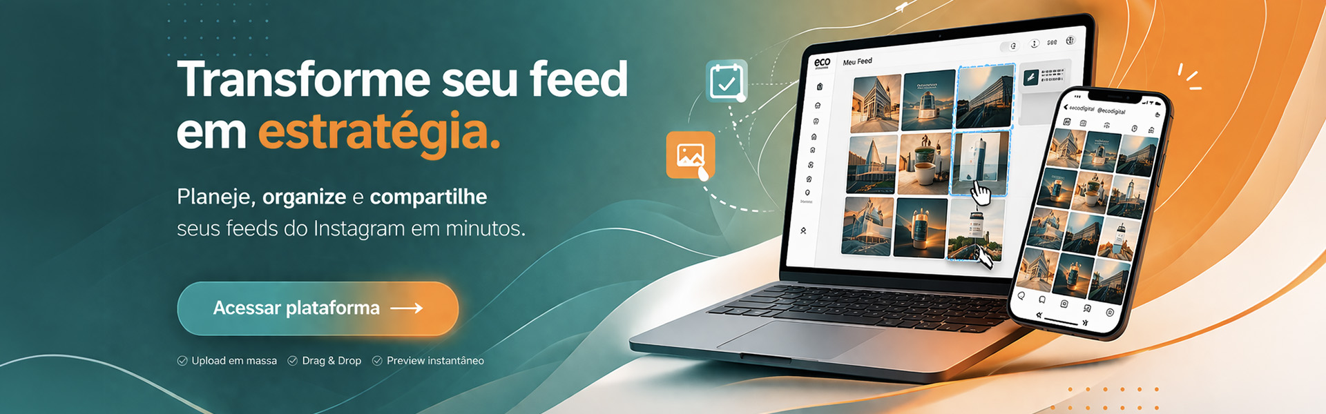 Eco Feed Simulador de Feed do Instagram Gratuito Banner Desktop.png